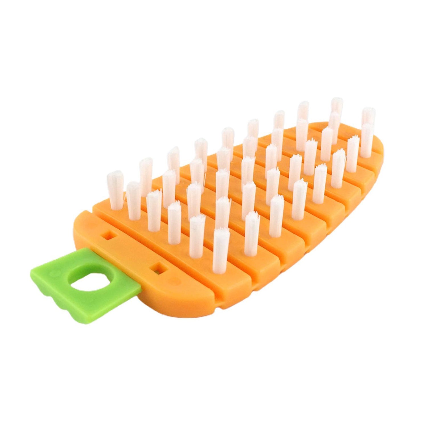 2909 Vegetable Scrubbing Brush, Vegetable Scrubber Non‑Toxic Fruit Brush Carrot Shape Vegetable Brush for Potato for Vegetable DeoDap 2909 Vegetable Scrubbing Brush, Vegetable Scrubber Non‑Toxic Fruit Brush Carrot Shape Vegetable Brush for Potato for Vegetable DeoDap